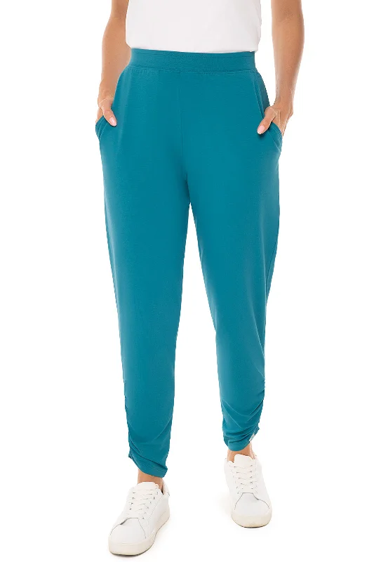 Women's Clothes And Garments Women's Cafe Ruche Pants | Tahitian Teal