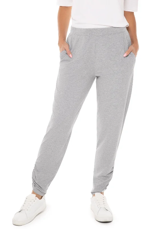 Women's Activewear Garments Women's Cafe Ruche Pants | Grey Heather