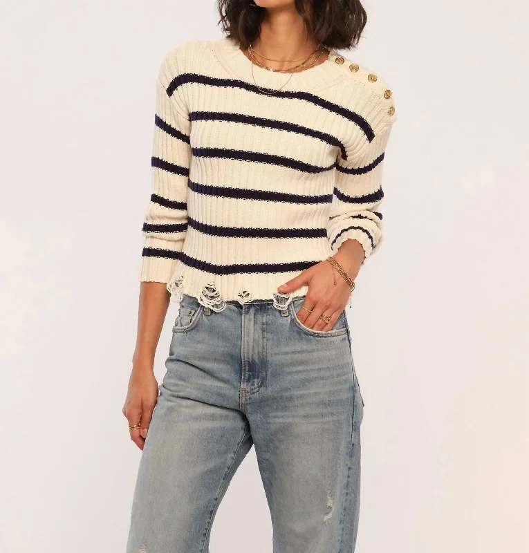 Women's High-Fashion Clothes Jace Sweater In Ivory