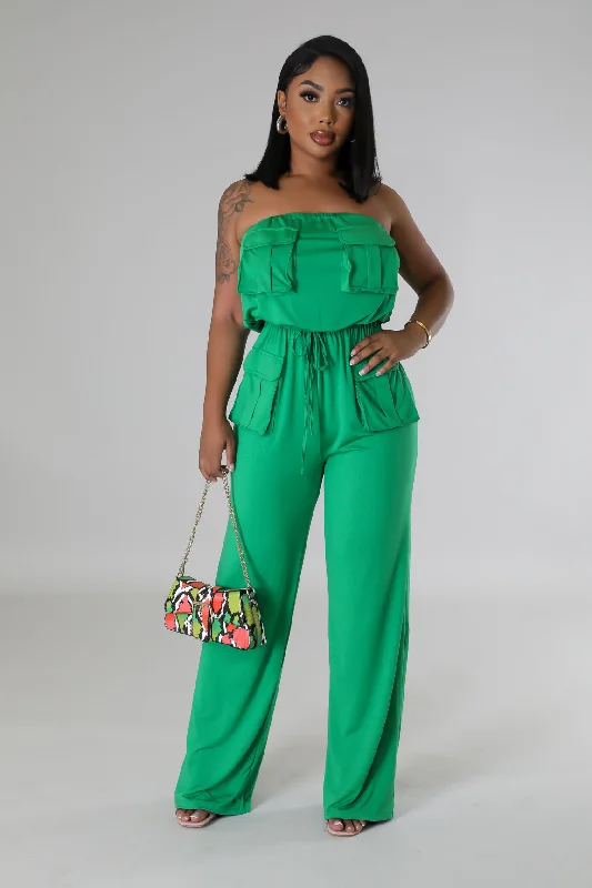 Women's Plus-Size Casual Outfit Verona Jumpsuit