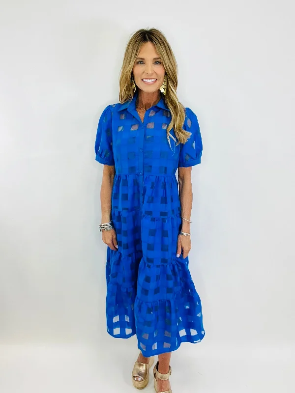 Women's Relaxed Clothes WATCHING THE WAVES DRESS--FLASH SALE