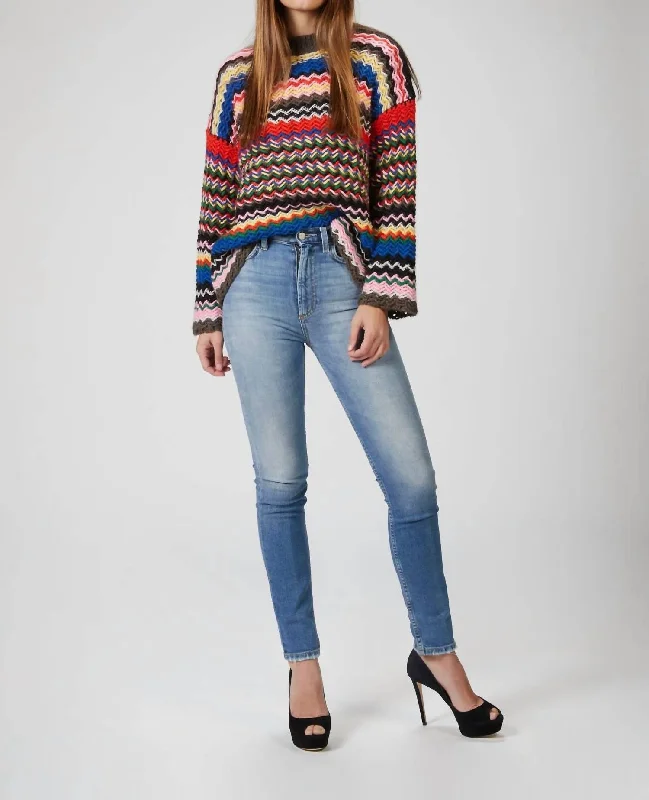 Women's Evening Clothes Rebeka Sweater In Multicolor