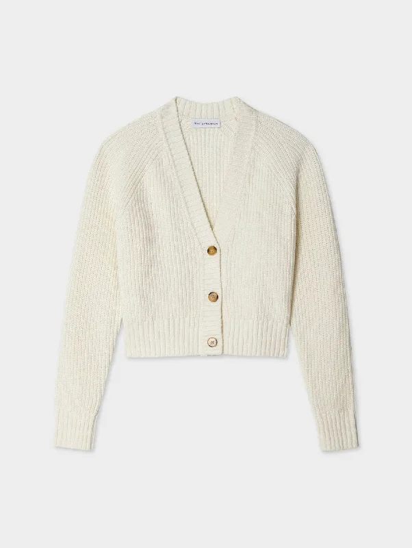 Casual Clothing For Women Cotton Linen Button Cardigan In White