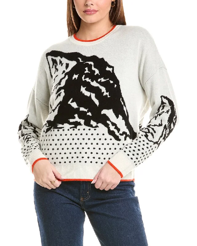 Women's Trendy Clothes 27 Miles Malibu womens  Reversible Intarsia Mountain Lands Wool &