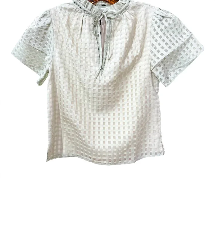 Boutique Styles Women's Sally Top In Artichoke