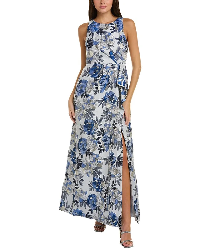 Women's Everyday Attire Adrianna Papell Floral Gown